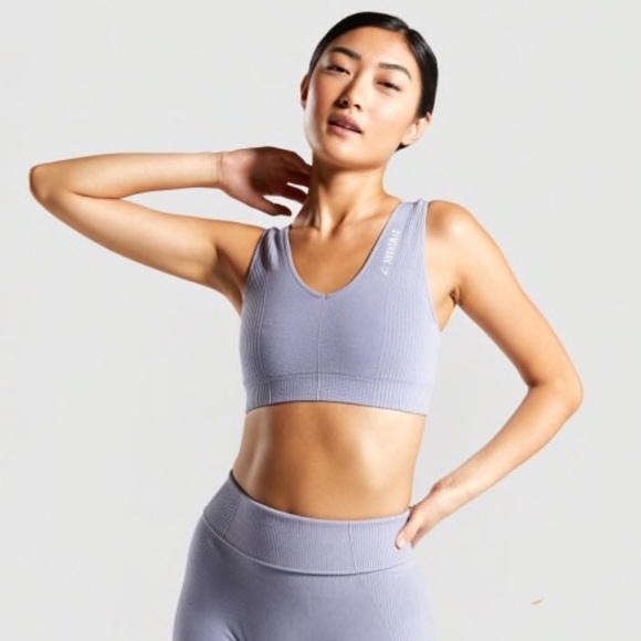 Gymshark Other - GYMSHARK POWER DOWN SPORTS BRA- BLUE STEEL